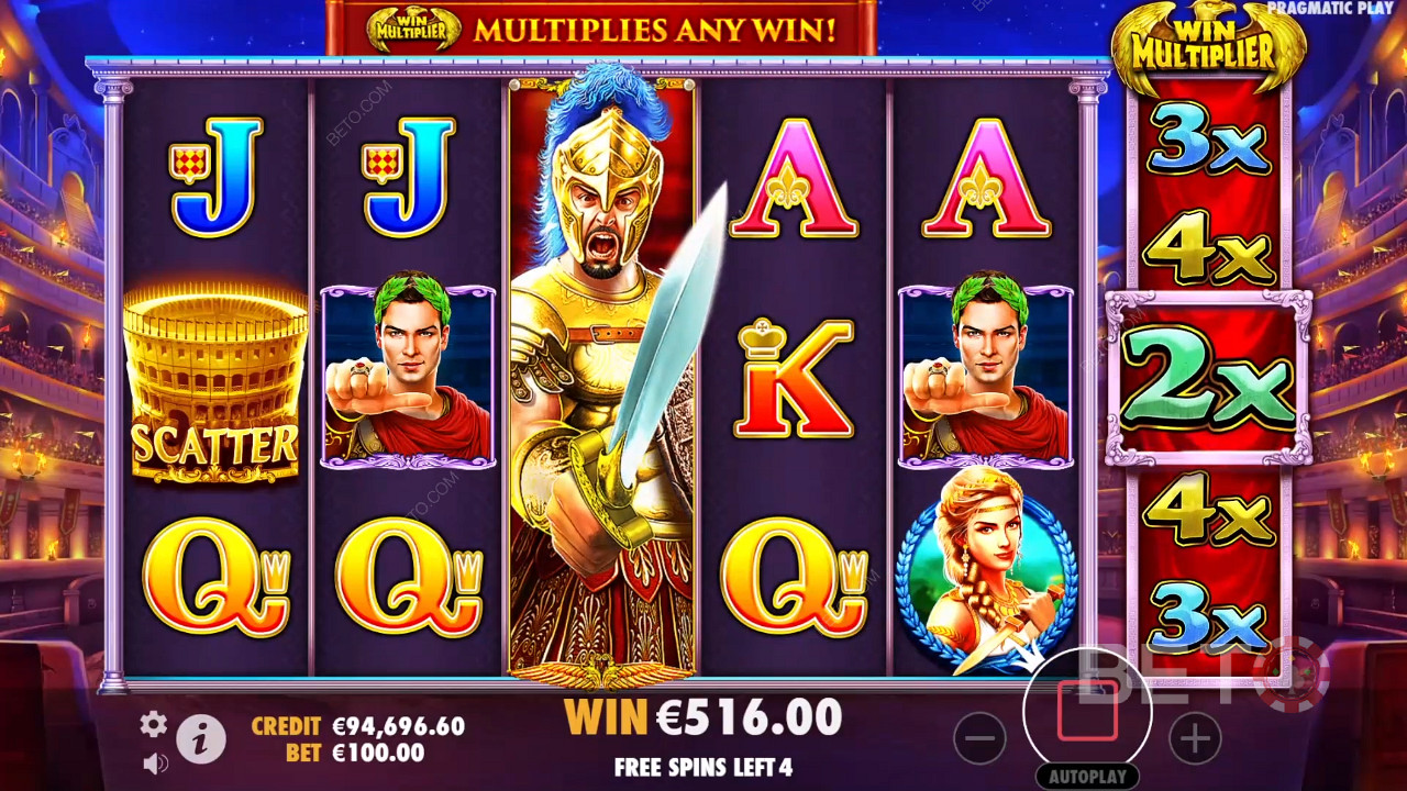 Wild Gladiators Review by BETO Slots