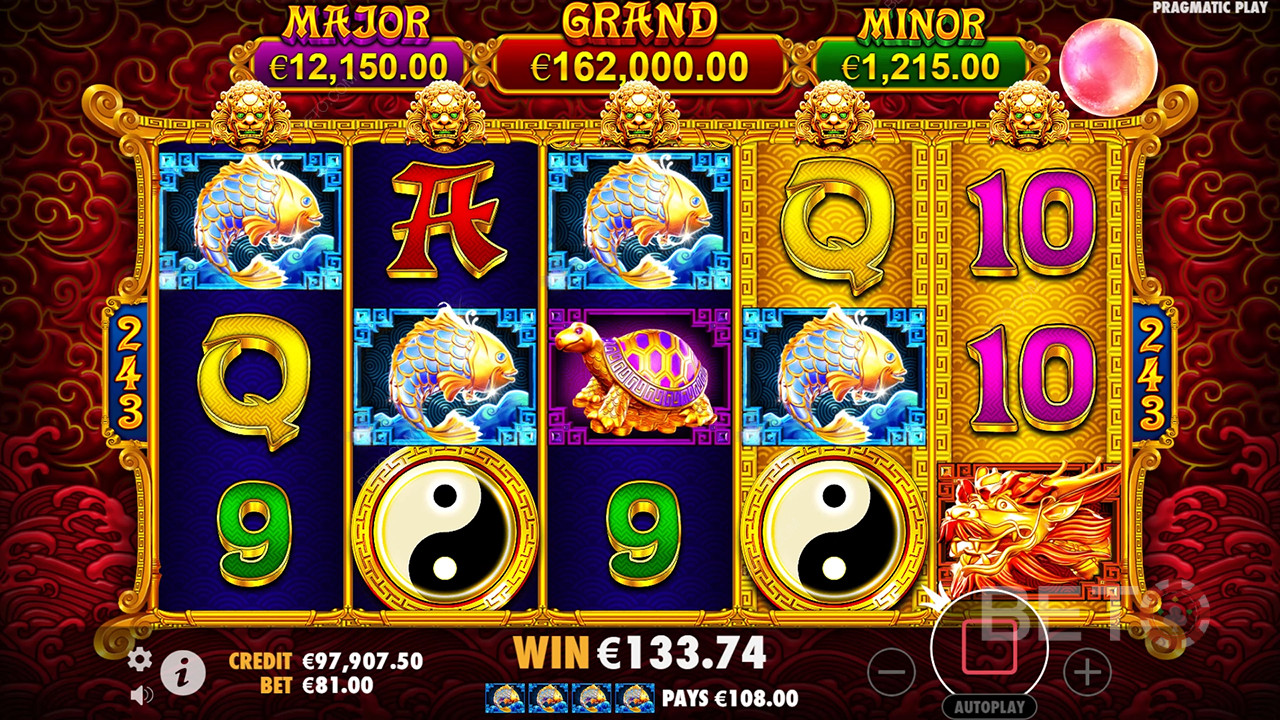 Otsus 5 Lions Gold Slot kohta