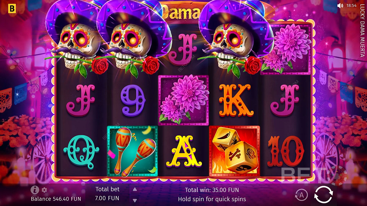 Lucky Dama Muerta Mängi Tasuta