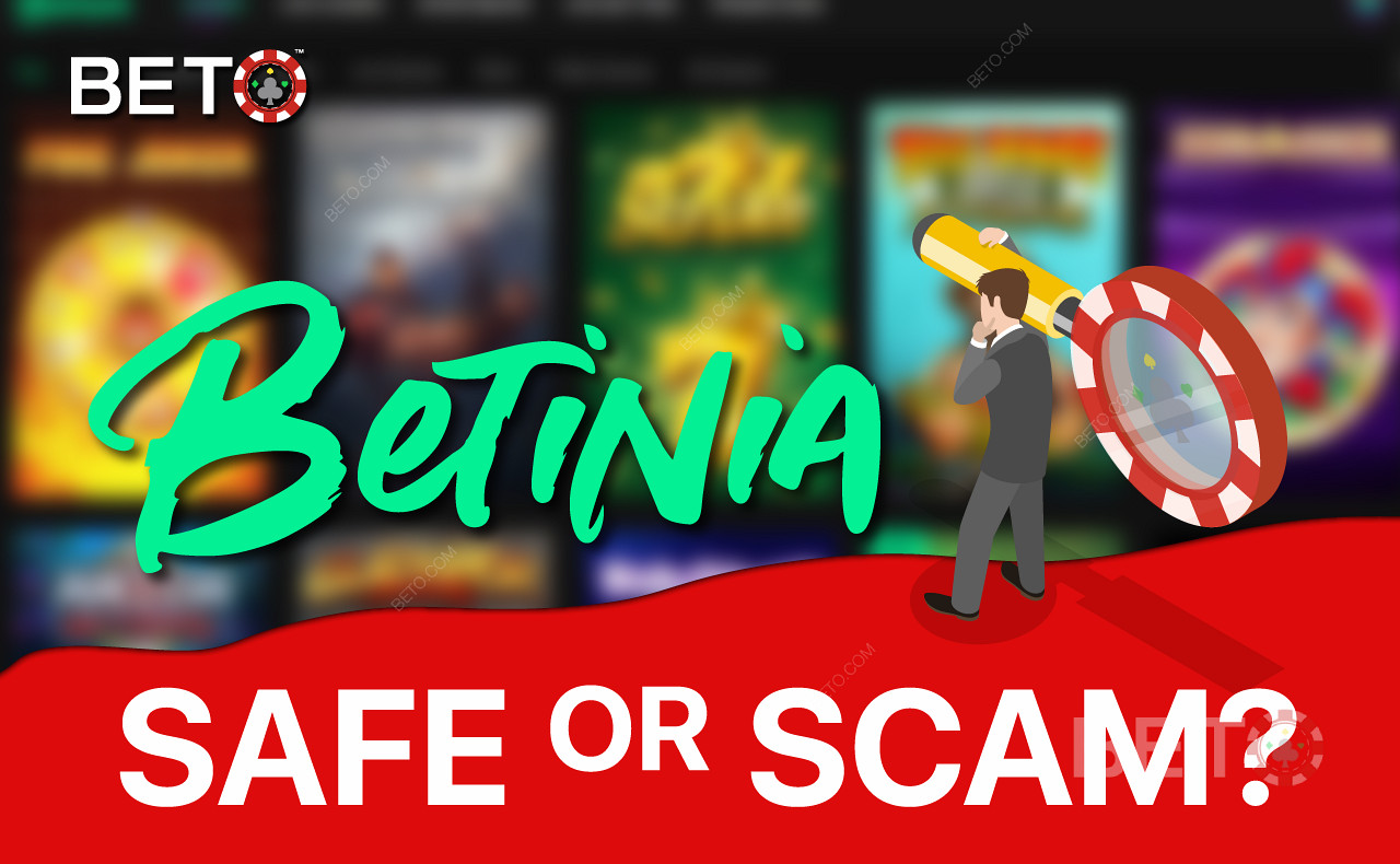Uuri välja, kas Betinia Casino on legit või mitte selles kasiino läbivaatamine