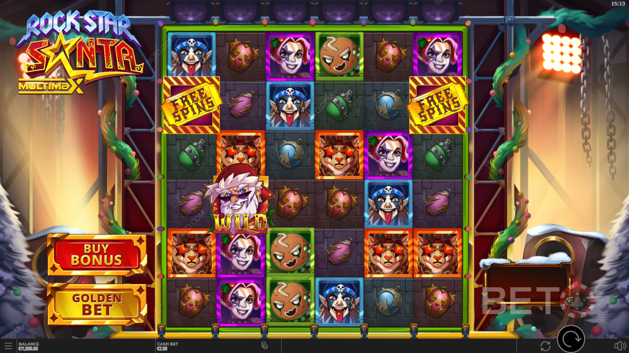 Rock Star Santa MultiMax läbivaatamine BETO Slots poolt