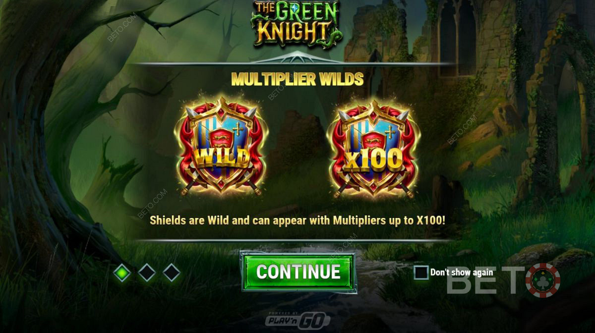 Spetsiaalsed Multiplier Wildid The Green Knight
