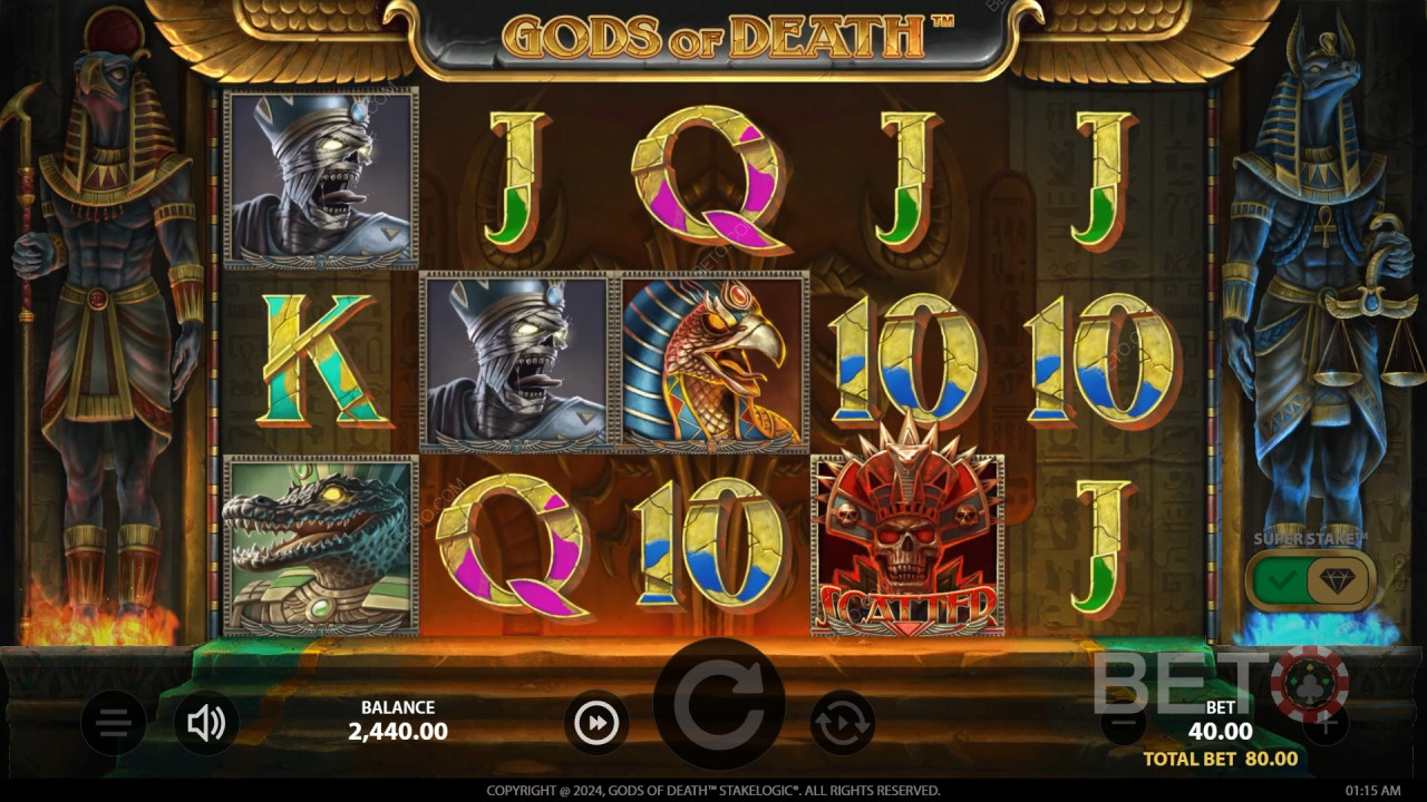 Gods of Death Review by BETO Slots