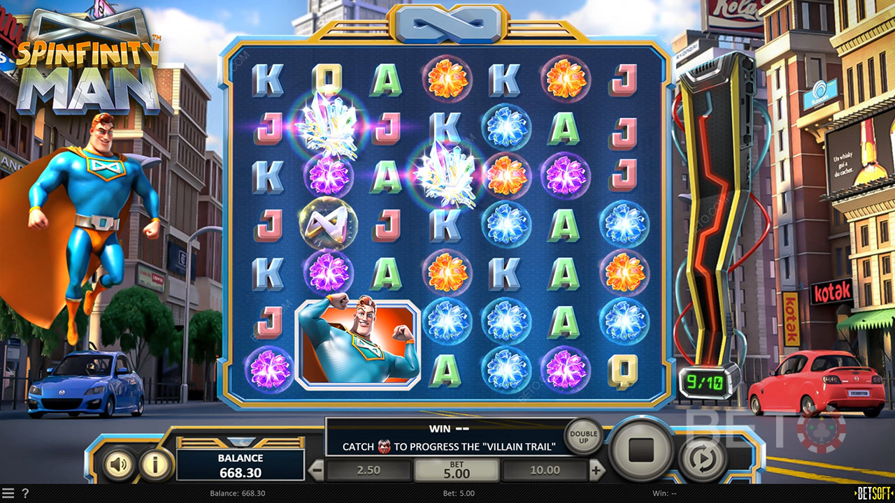 Spinfinity Man Review by BETO Slots