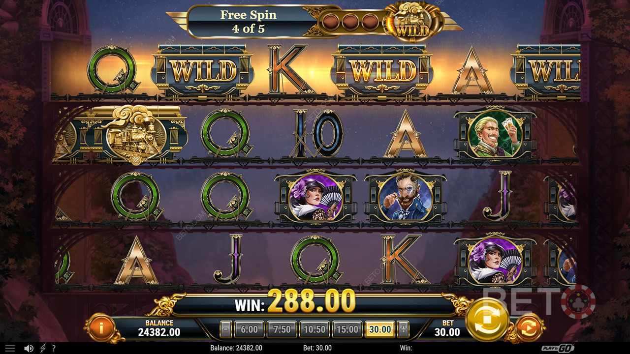 Wild Rails Review by BETO Slots
