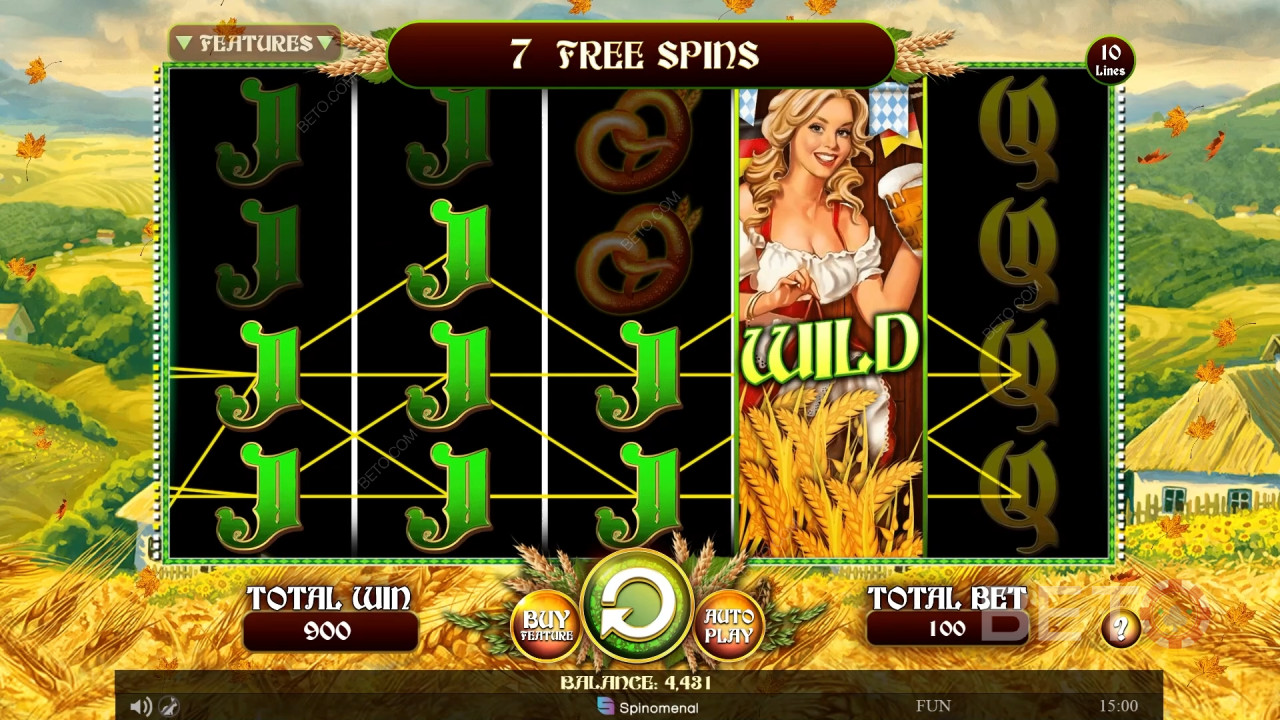 Spinning Beers Review by BETO Slots