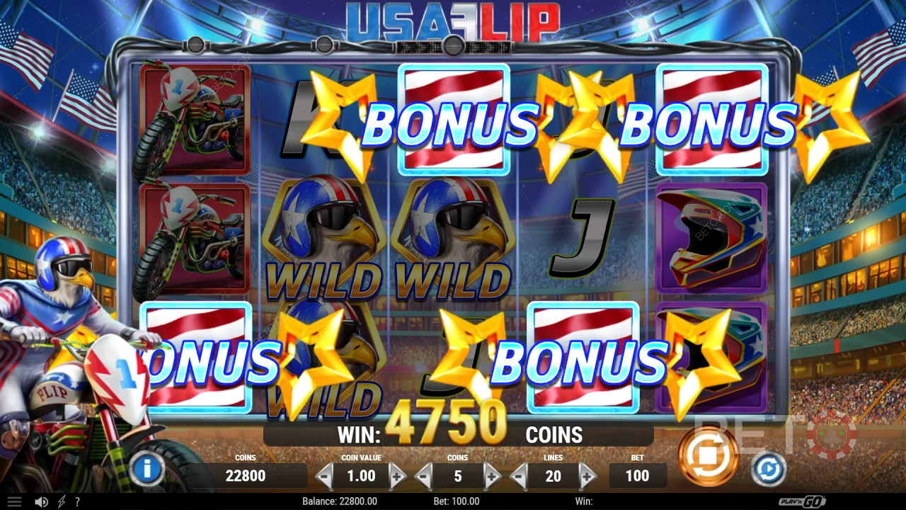 USA Flip  Mängi Tasuta