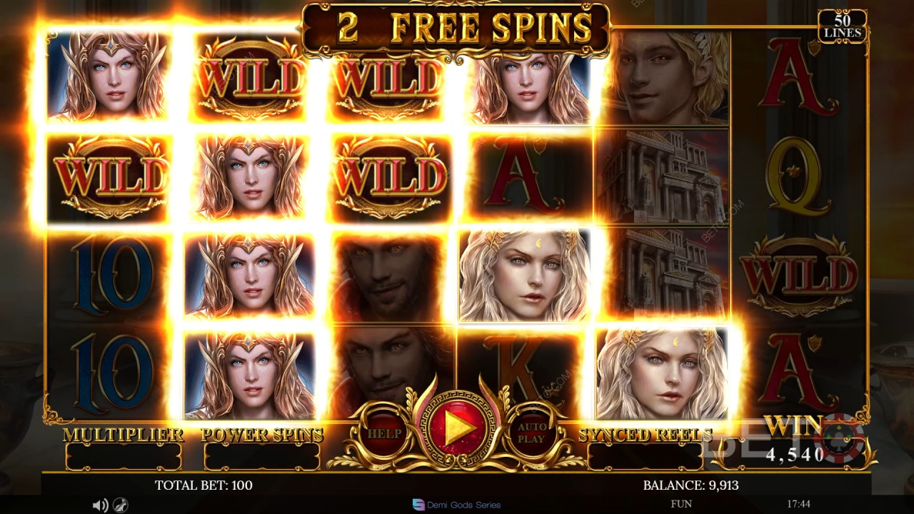 Demi Gods IV ülevaade BETO Slots poolt