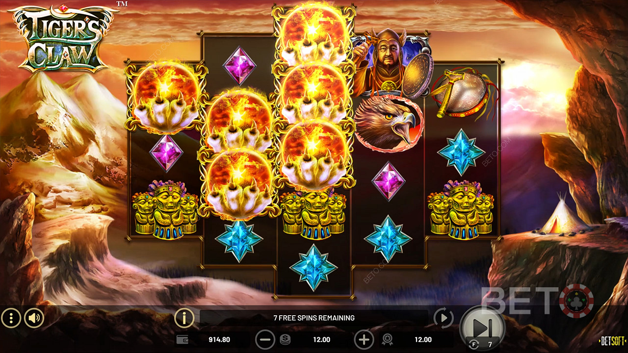 Tiger's Claw (Betsoft)  Mängi Tasuta