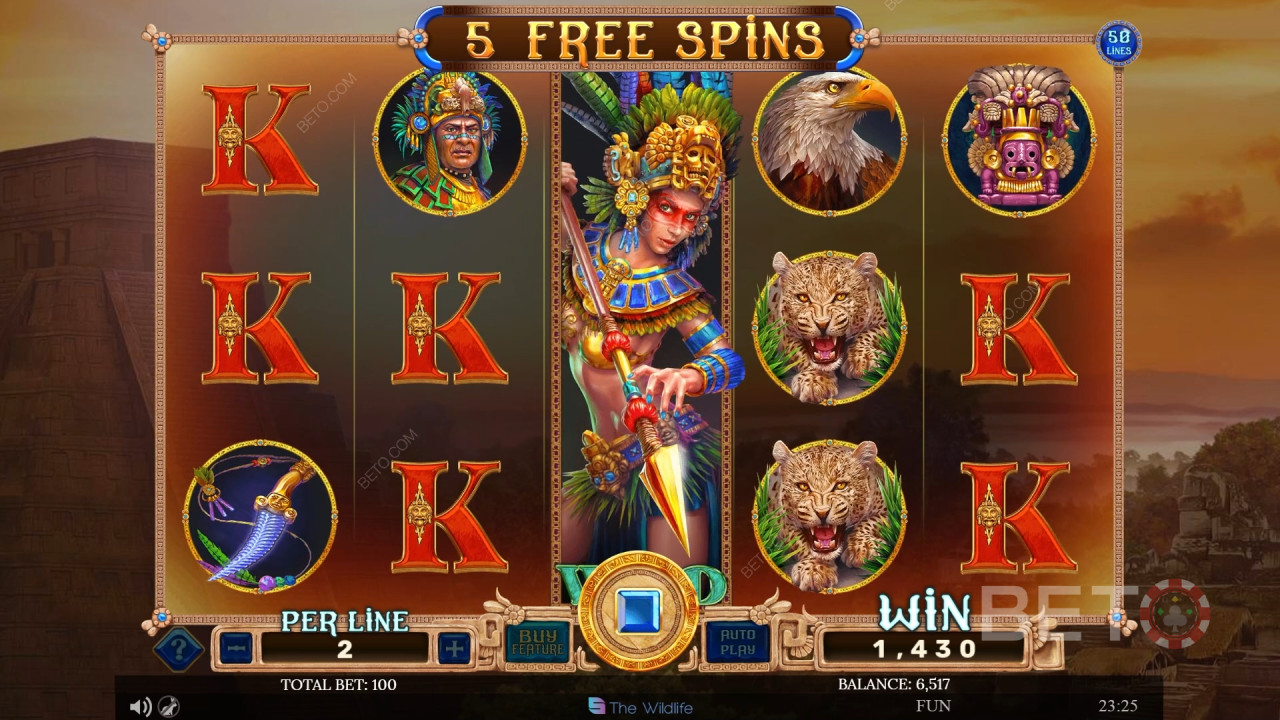 Aztec Spell Review by BETO Slots