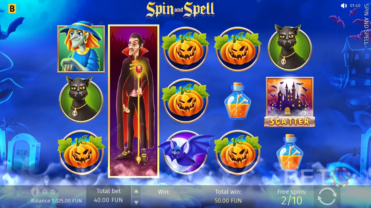 Spin ja Spell Review by BETO Slots