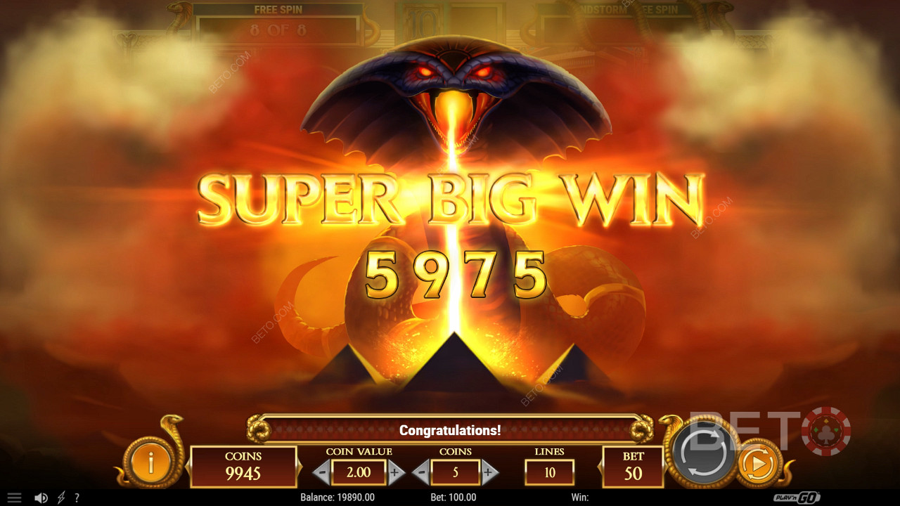 Võida 10,000x oma panus Scales of Dead Slot Online!