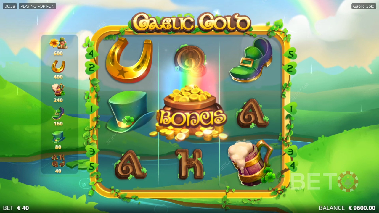 Gaelic Gold Review by BETO Slots