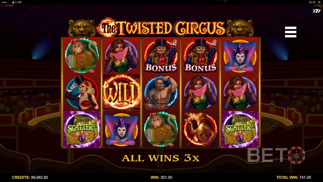 The Twisted Circus: Slot Online tasub keerutada?