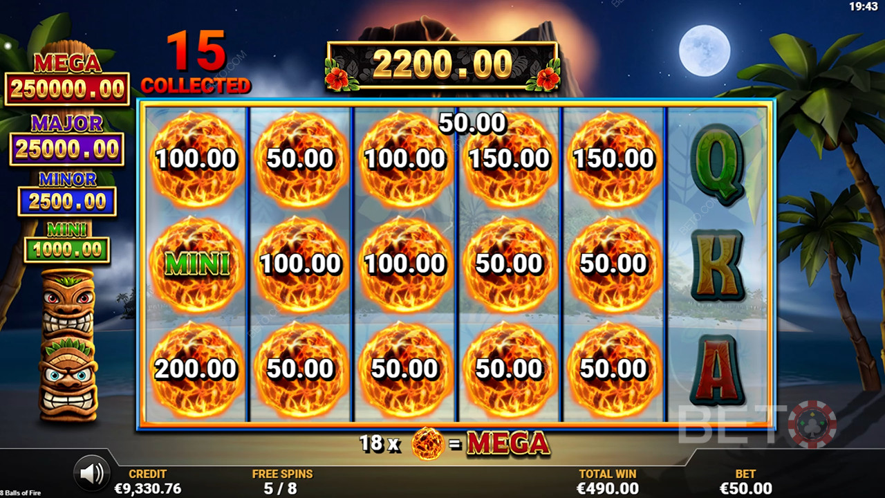 8 Balls of Fire Review by BETO Slots
