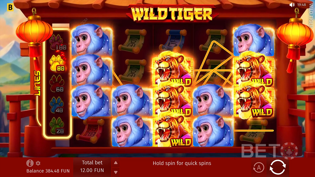 Wild Tiger Review by BETO Slots