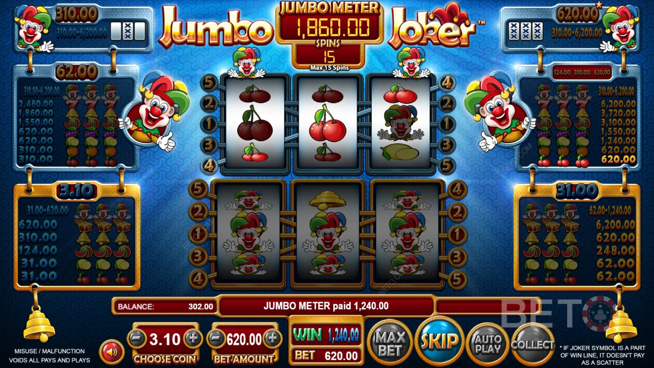 Jumbo Joker Review by BETO Slots
