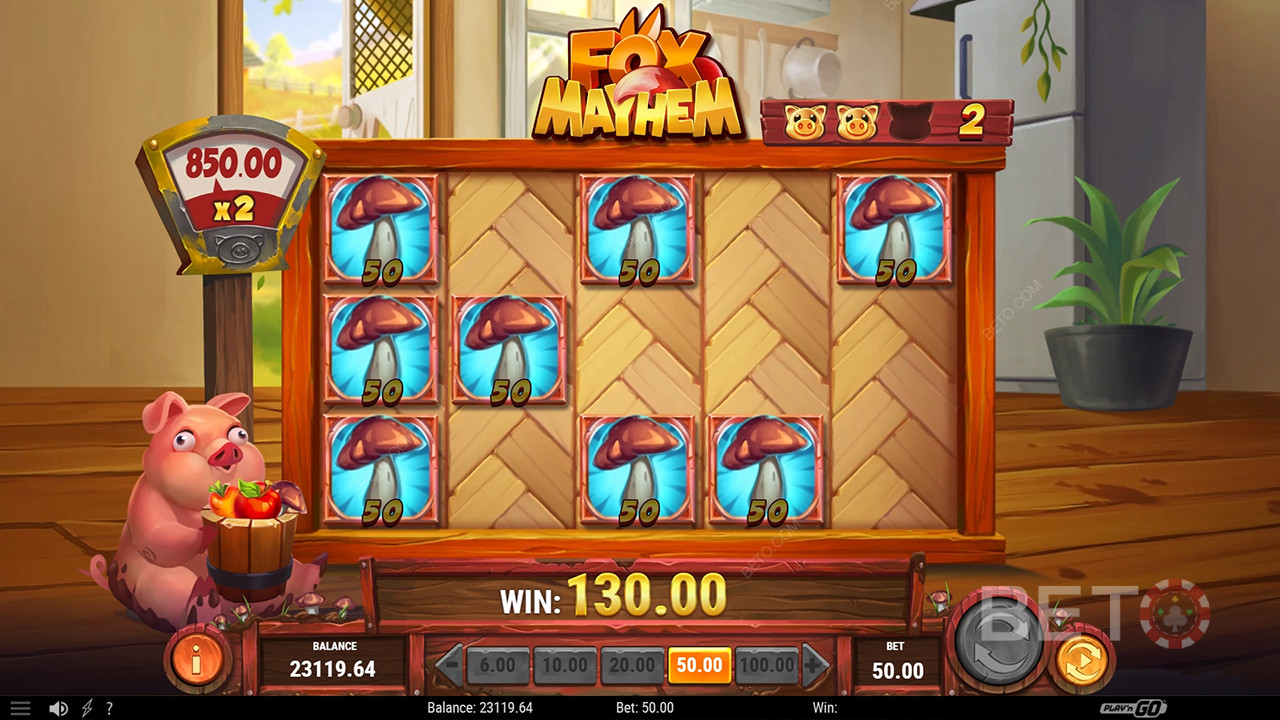 Fox Mayhem Review BETO Slots poolt