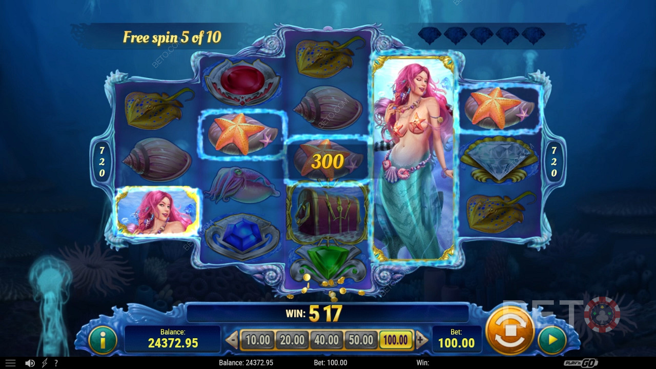 Mermaid's Diamond Mängi Tasuta