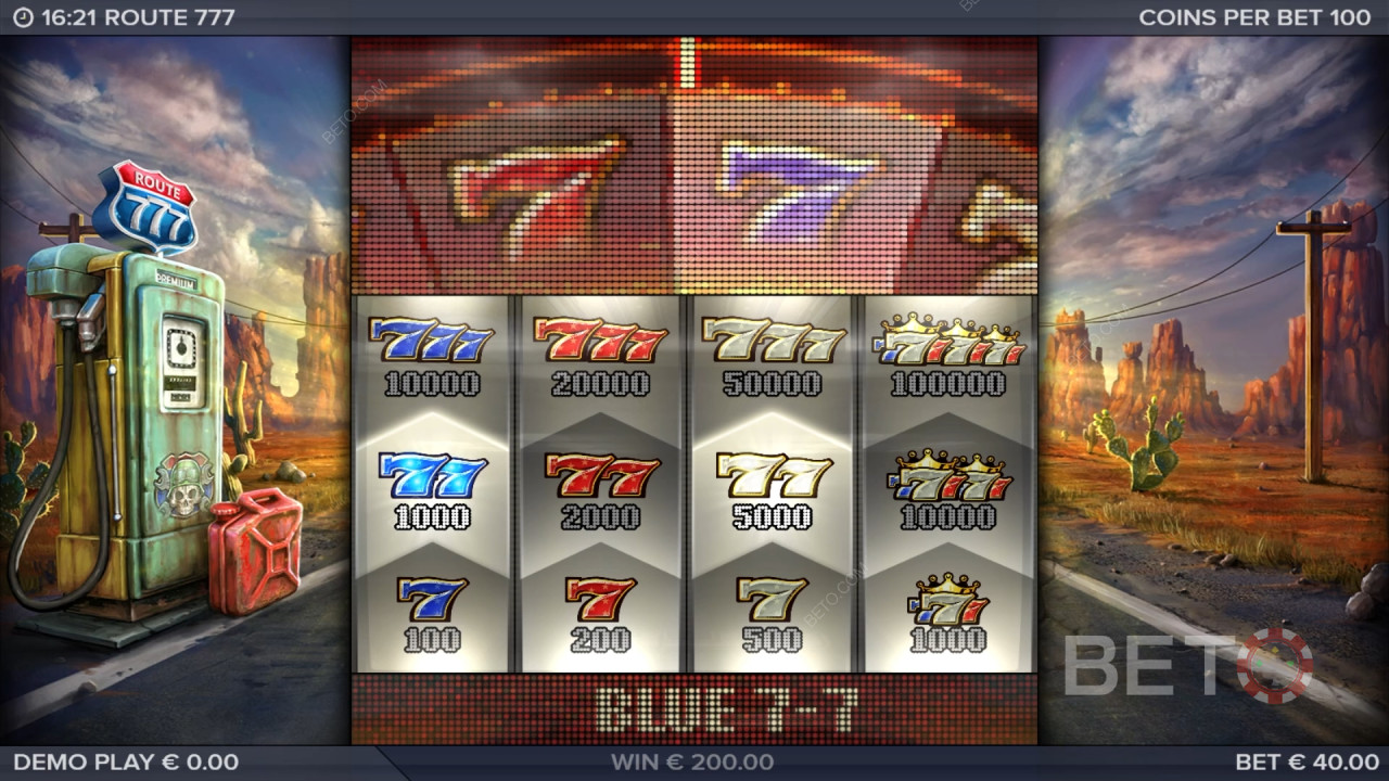 Route 777 läbivaatamine BETO Slots poolt