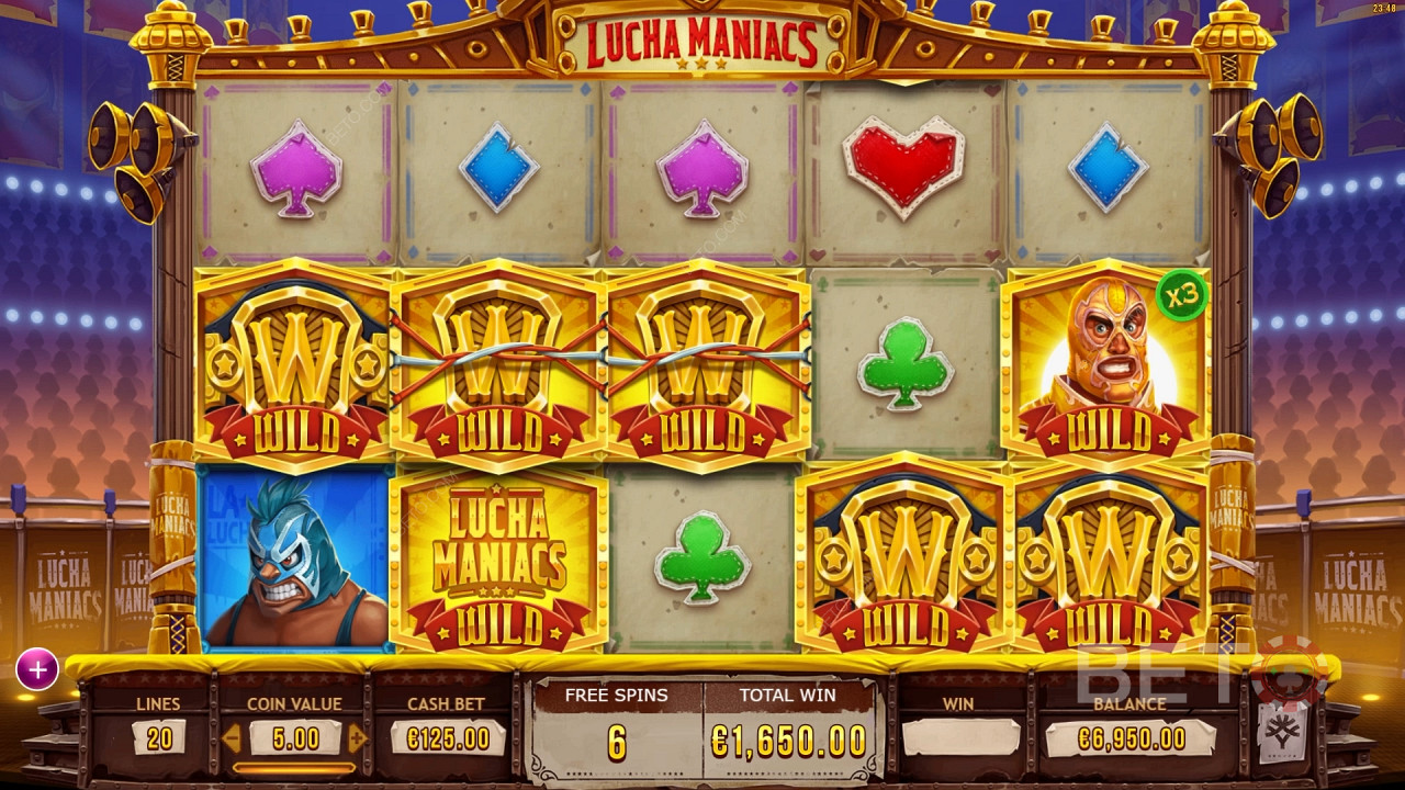 Lucha Maniacs Mängi Tasuta