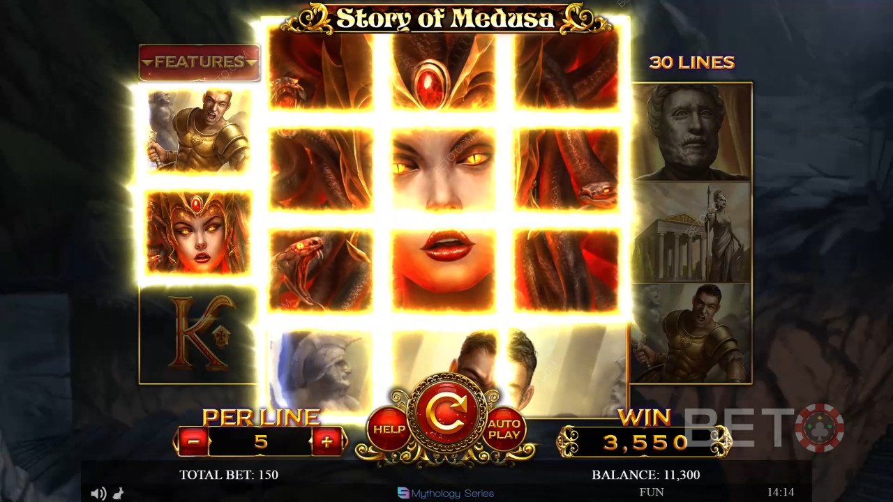 Story of Medusa Review by BETO Slots