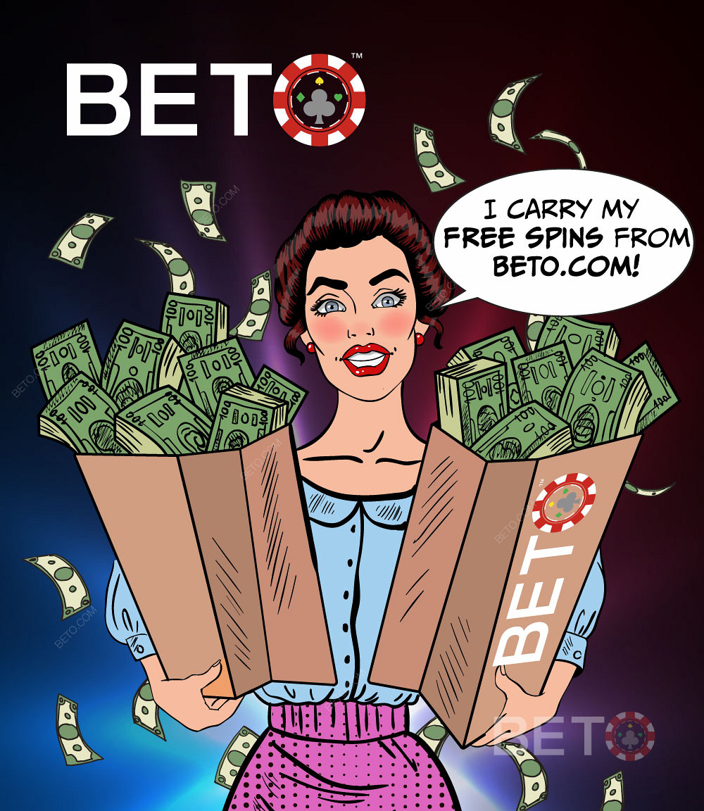 Hankige oma kasiino freespinnid ja raha keerutused BETO.com