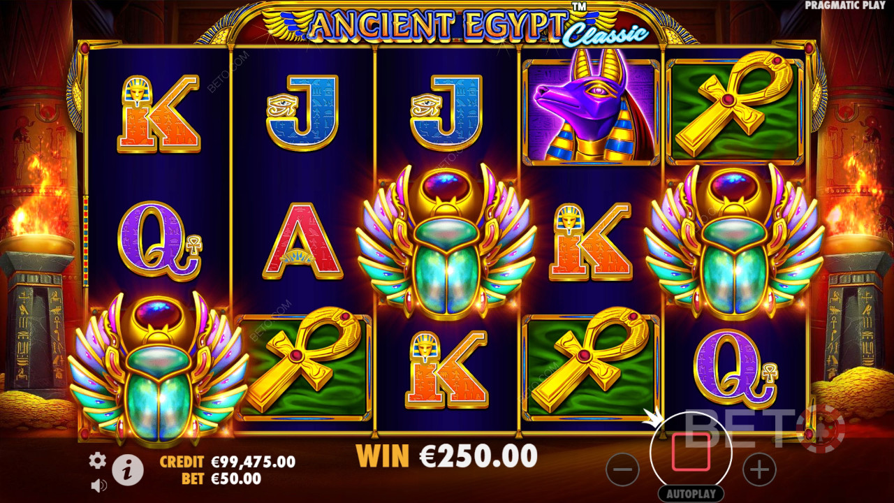 Ancient Egypt Classic Review BETO Slots poolt
