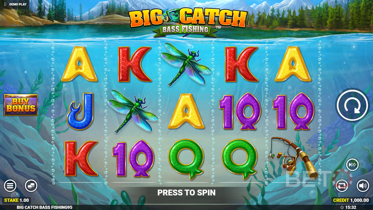 Big Catch Bass Fishing Slot - Meie otsus