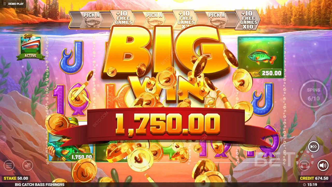 Big Catch Bass Fishing Review by BETO Slots
