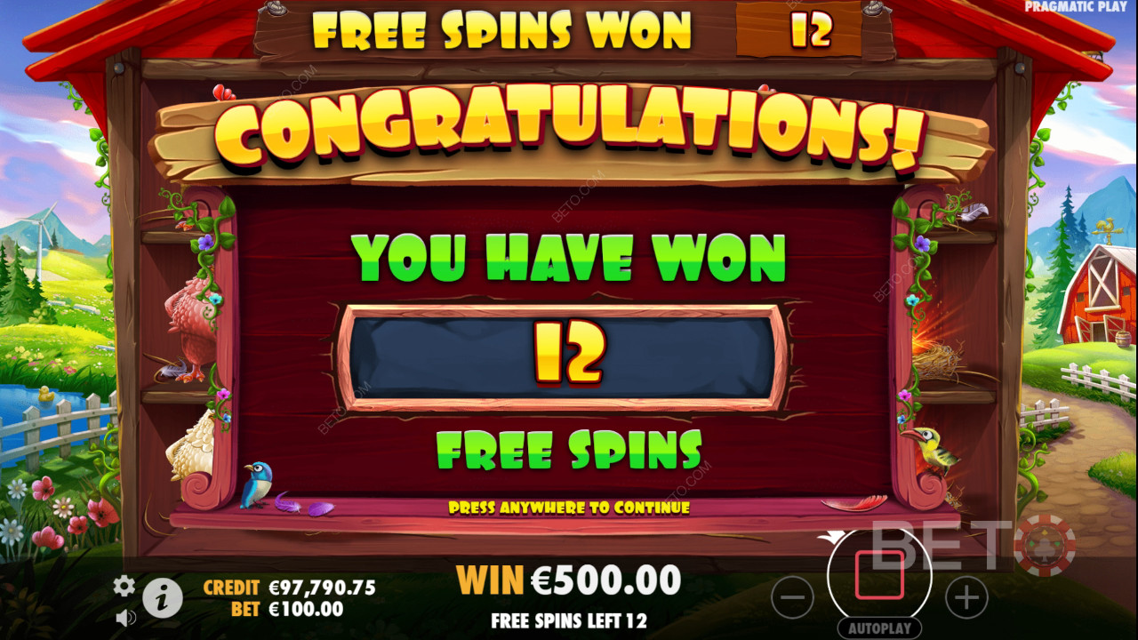 Võida 6,750x Sinu panus The Tweety House Slot Online!
