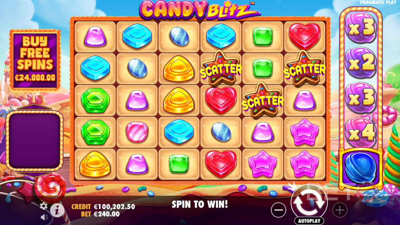 Candy Blitz mänguautomaat - meie hinnang
