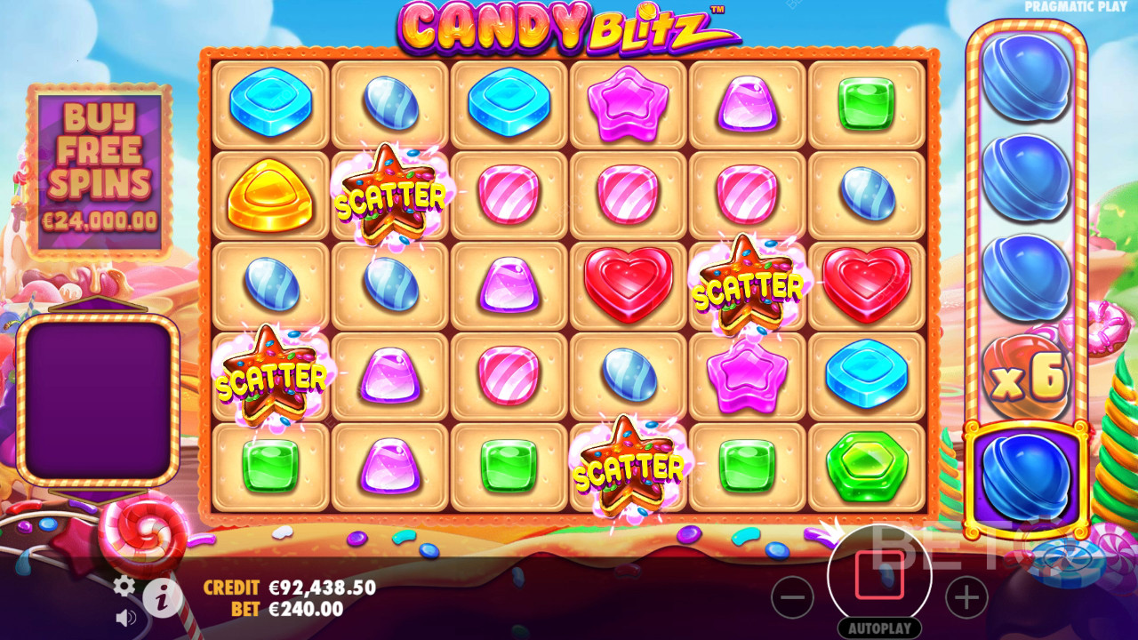 Candy Blitz ülevaade BETO Slots