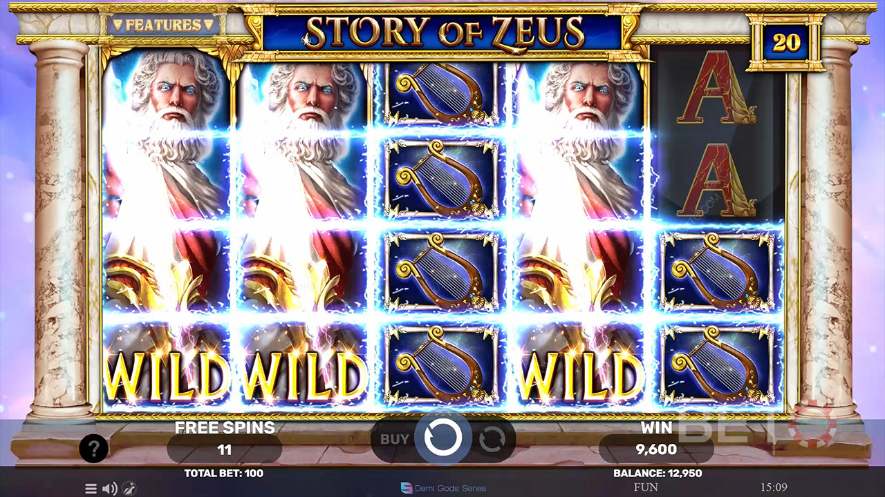 Story of Zeus Review by BETO Slots