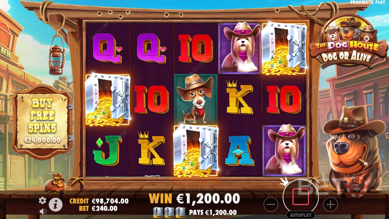 The Dog House Dog or Alive Review by BETO Slots