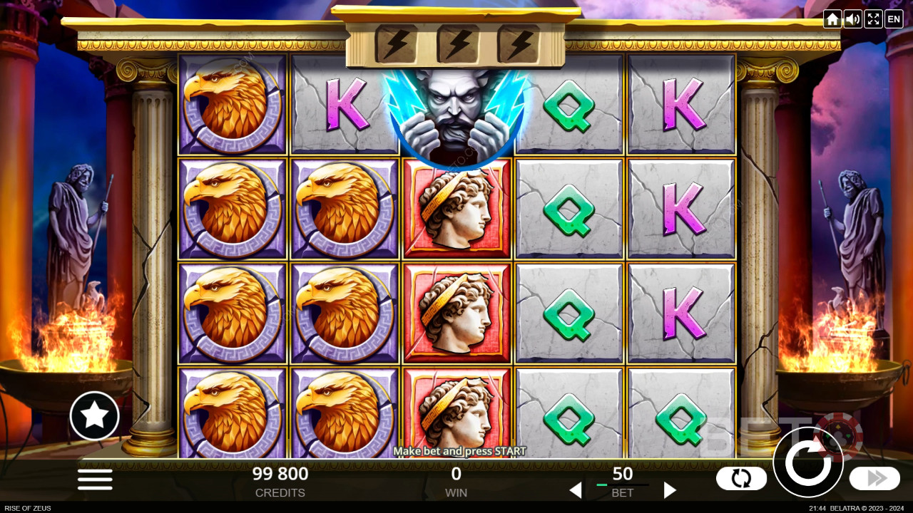 Rise of Zeus Slot - lõplik otsus