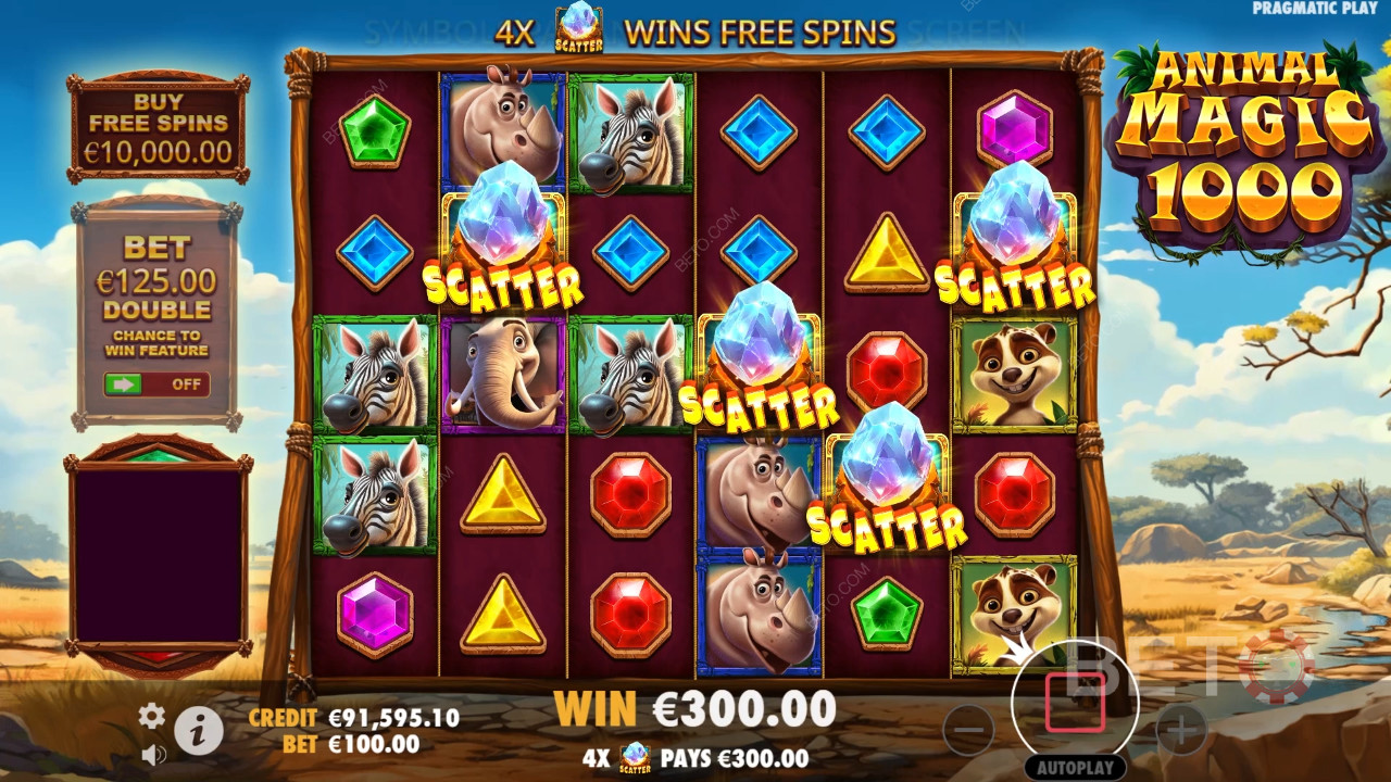 Animal Magic 1000 ülevaade BETO Slots poolt