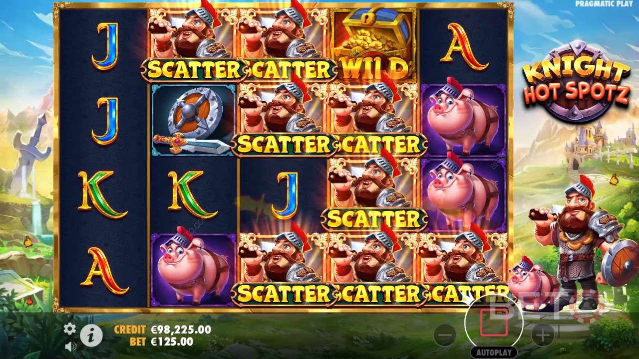 Knight Hot Spotz läbivaatamine BETO Slots poolt