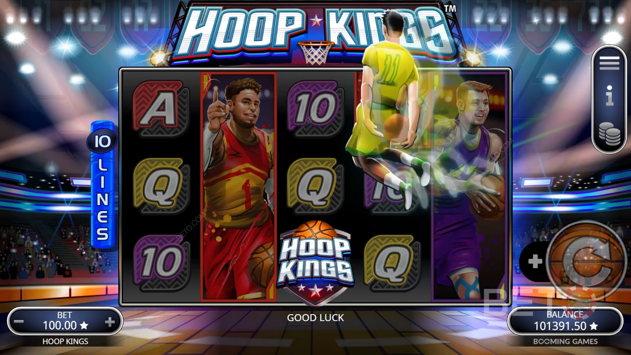 Hoop Kings Review BETO Slots poolt