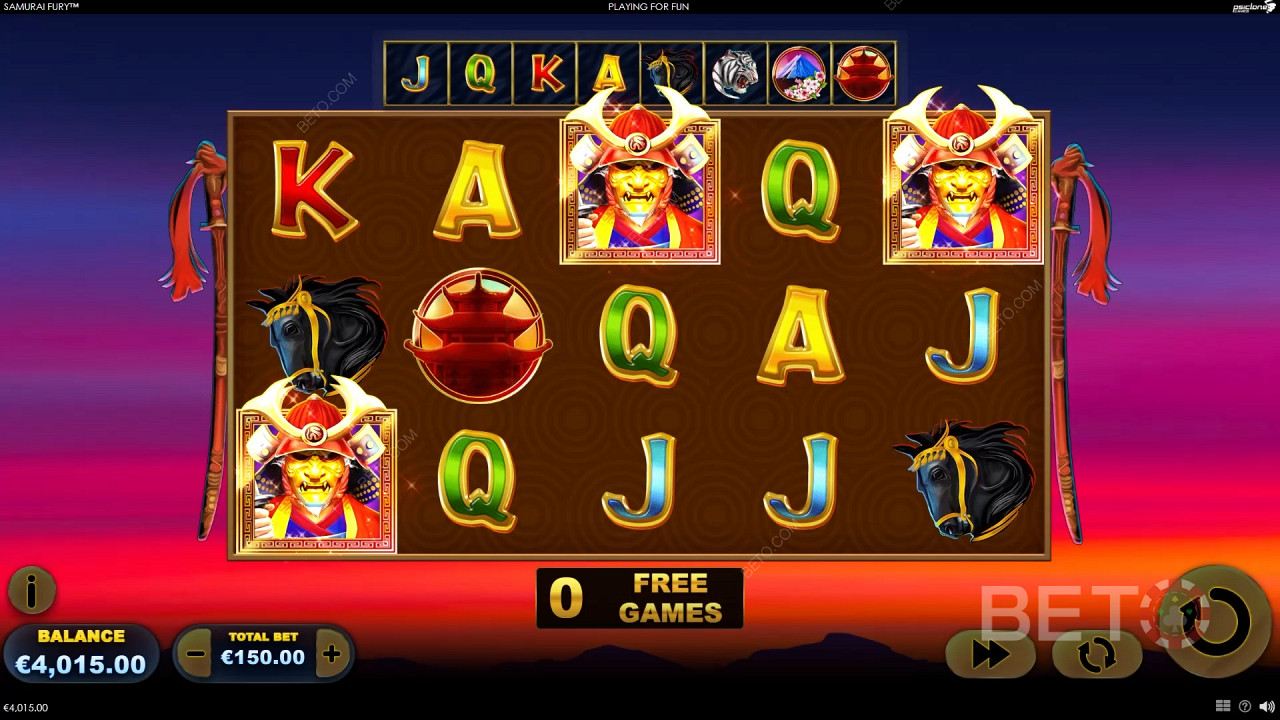 Samurai Fury Review by BETO Slots