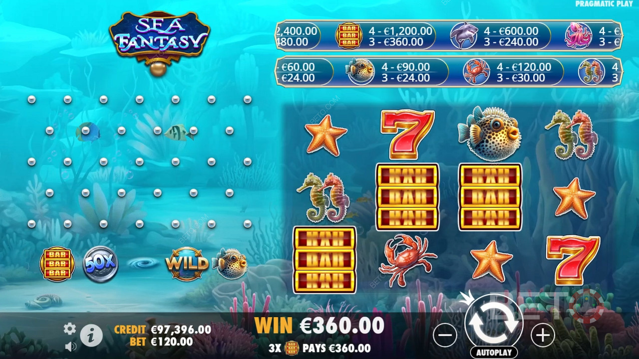Sea Fantasy Review by BETO Slots