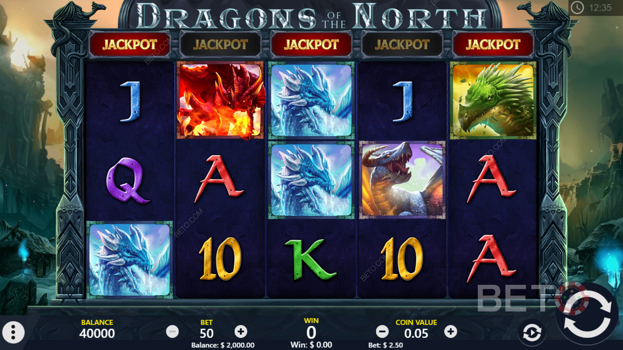 Dragons of the North online pesa