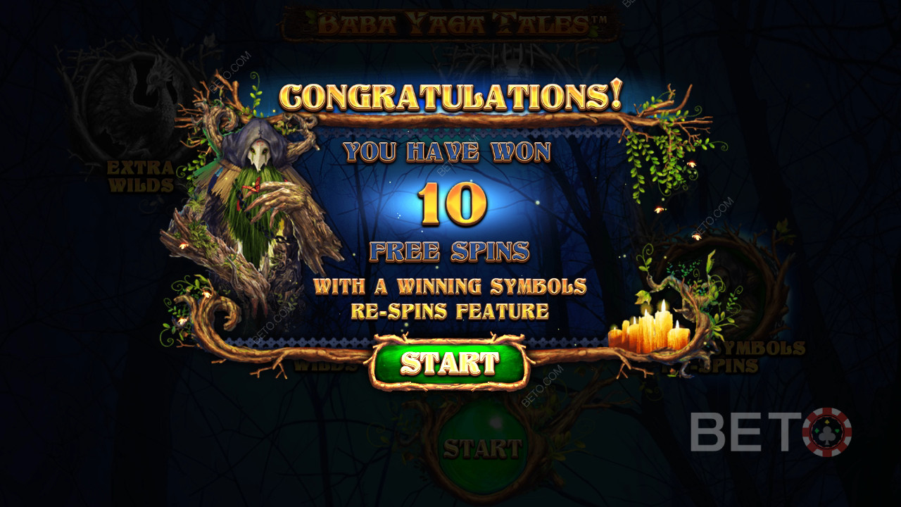 Võida 1000x oma panus Baba Yaga Tales Slot Online!