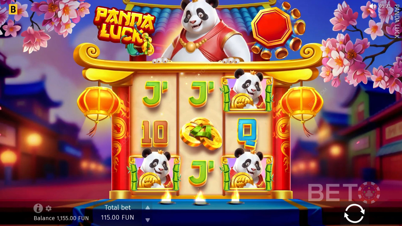 Panda Luck Review by BETO Slots