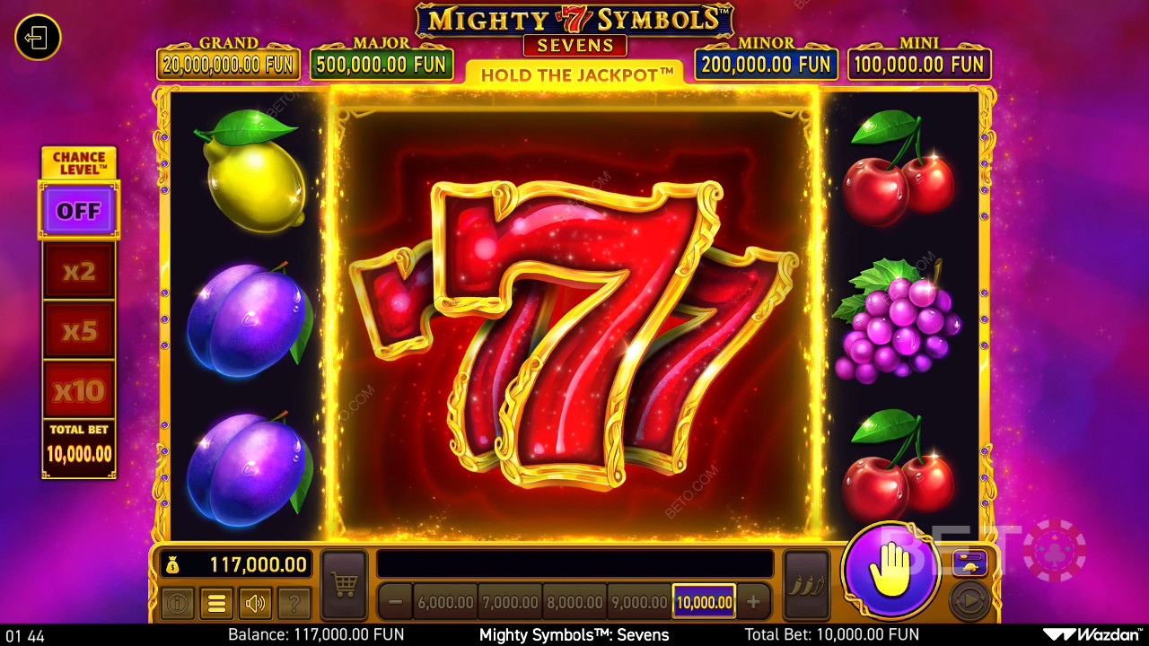 Võimsad sümbolid: Slots: Seitsmesed Review by BETO Slots