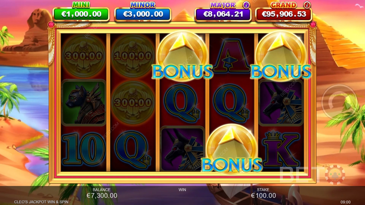 Cleo Jackpot Win & Spin Review by BETO Slots