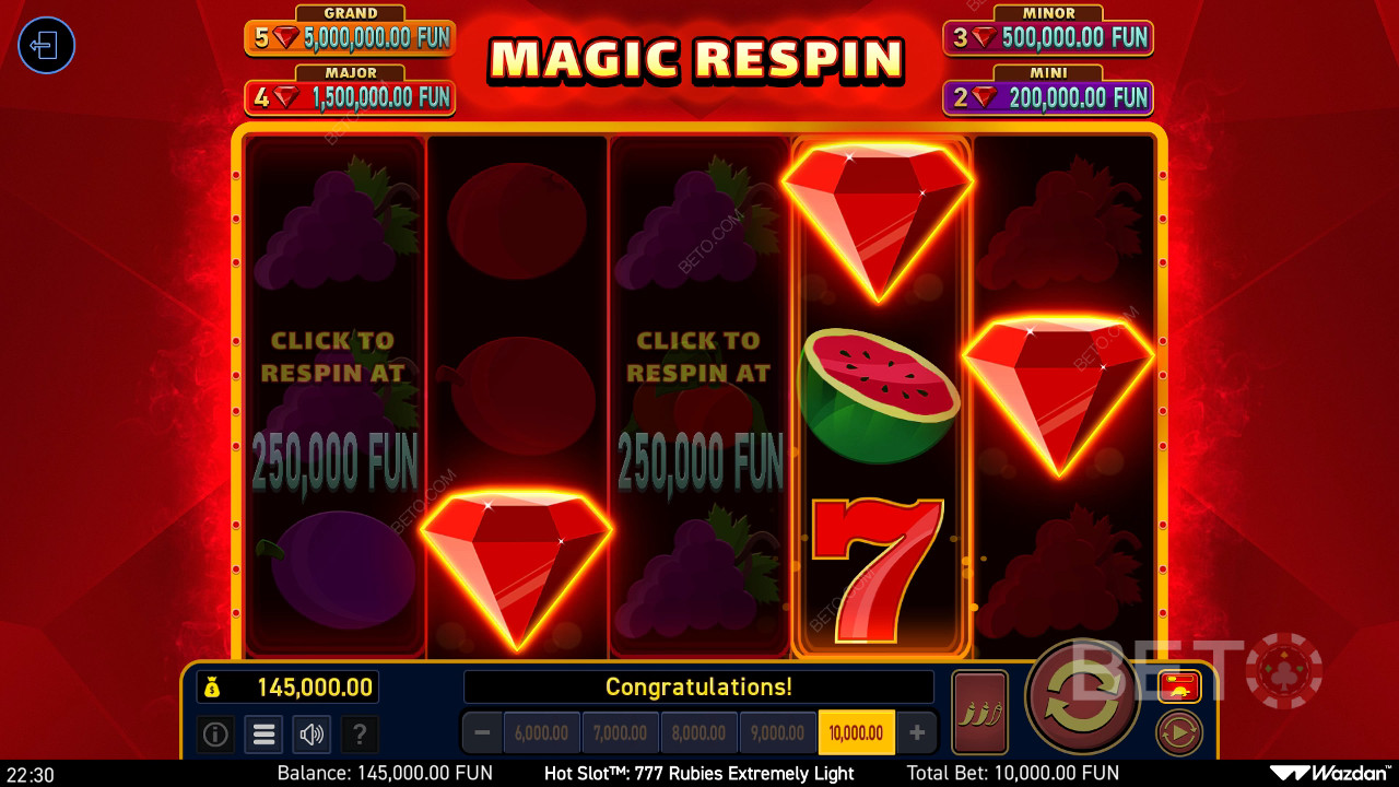 Hot Slot: 777 Rubies äärmiselt kerge Review by BETO Slots
