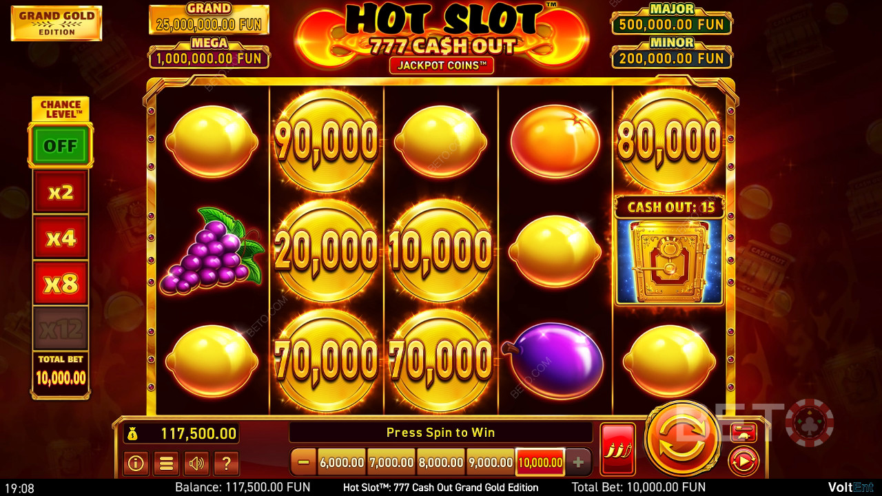 Hot Slot: 777 Cash Out Grand Gold Edition Review by BETO Slots