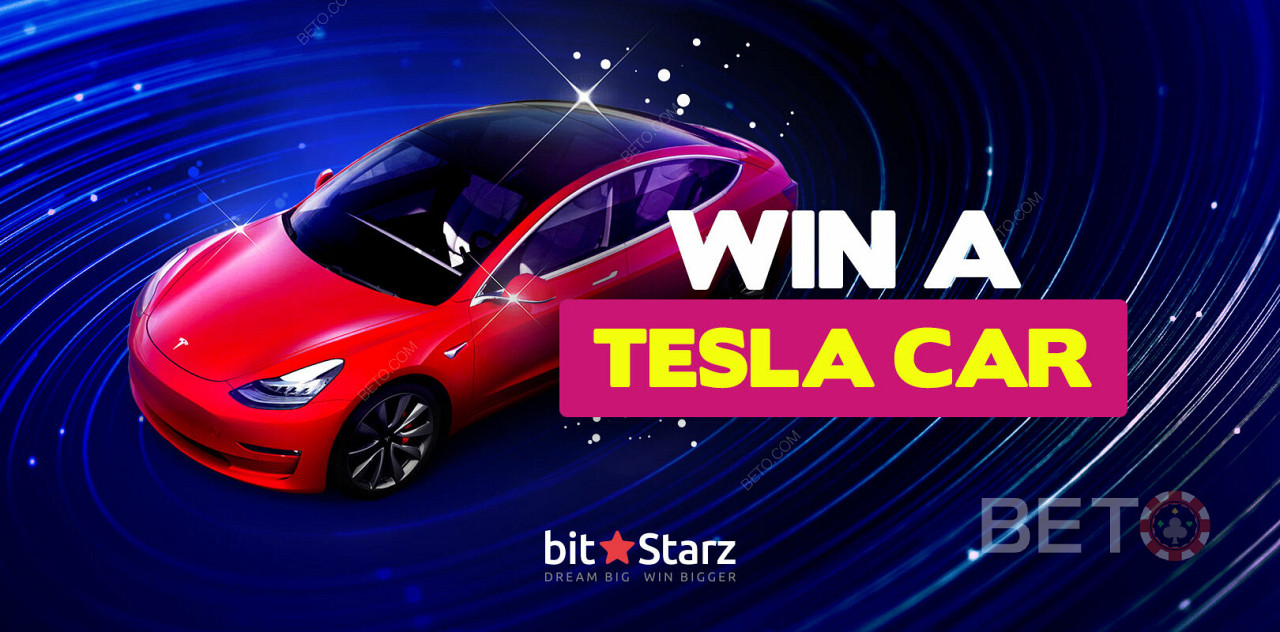 Võida Tesla auto aadressil Bitstarz!