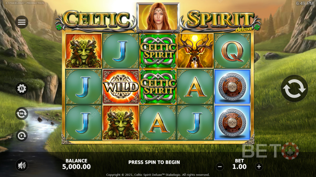 Celtic Spirit Deluxe BETO Slots